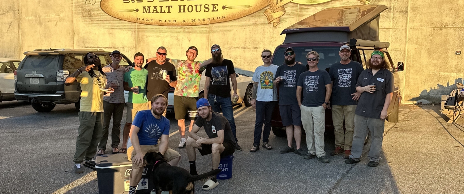 The Riverbend team after Hurricane Helene